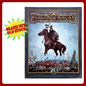 TSR Forgotten Realms AD&D 1st Edition Boxed Set 1031 BN